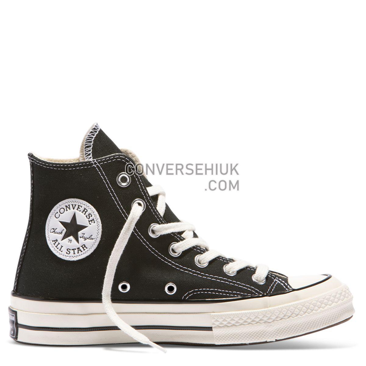 Converse Chuck Taylor All Star 70 High Top Black Black/Black/Egret 162050 Shoes