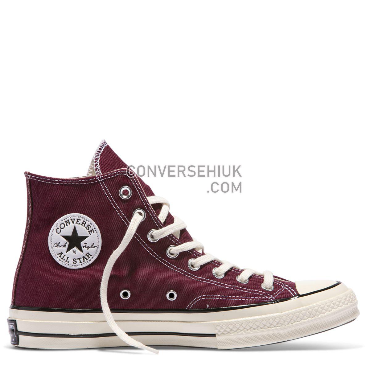 Converse Chuck Taylor All Star 70 Vintage Canvas High Top Dark Burgundy Dark Burgundy/Black/Egret 162051 Shoes