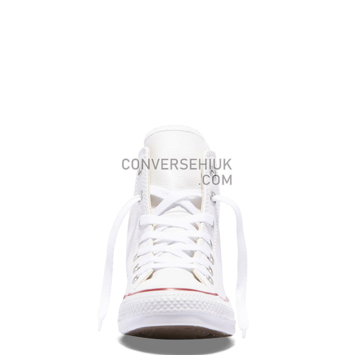 Converse Chuck Taylor All Star Leather High Top White White 132169 Shoes