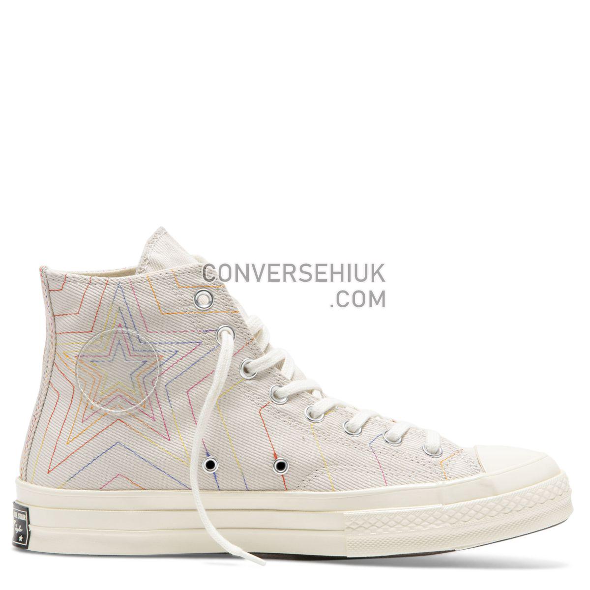 Converse Chuck Taylor All Star 70 Rainbow High Top White White/Pale Putty/Egret 164965 Shoes