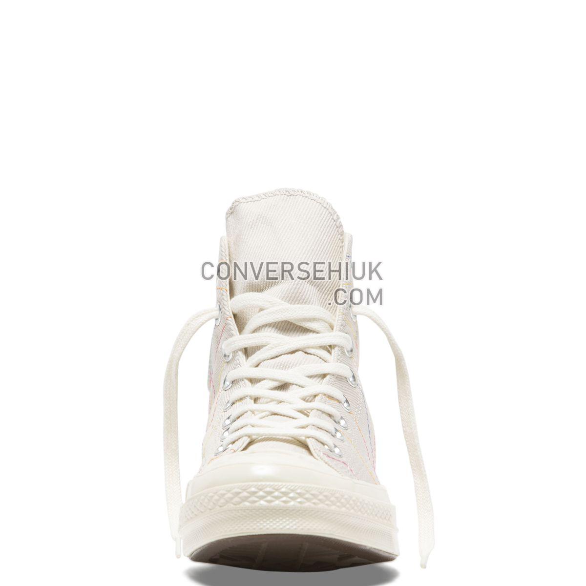 Converse Chuck Taylor All Star 70 Rainbow High Top White White/Pale Putty/Egret 164965 Shoes