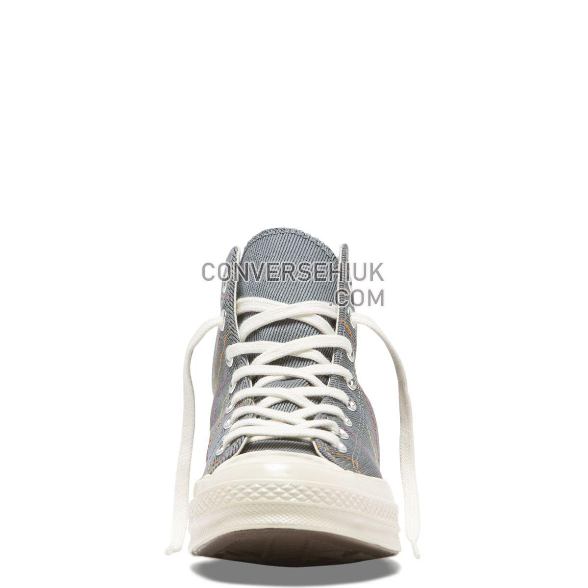 Converse Chuck Taylor All Star 70 Rainbow High Top Black Black/Cool Grey/Egret 164964 Shoes