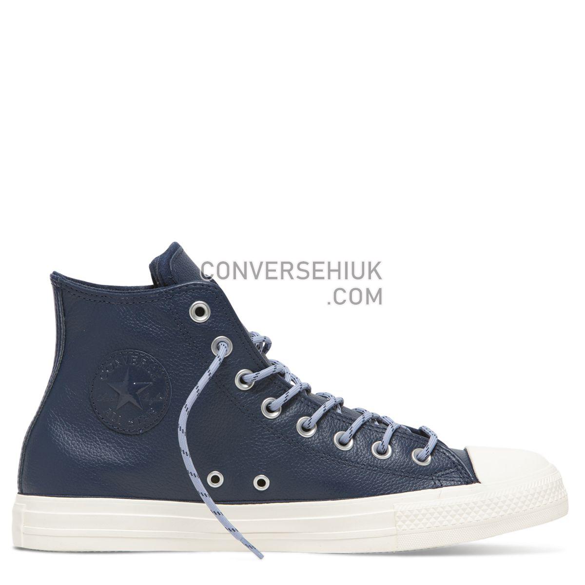 Converse Chuck Taylor All Star Limo Leather High Top Navy Navy/Indigo Fog/Egret 163338 Shoes