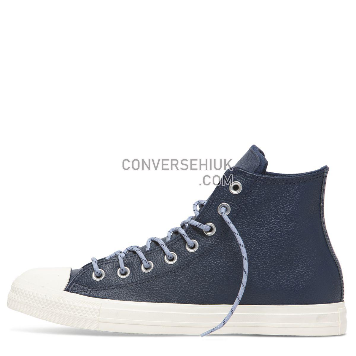 Converse Chuck Taylor All Star Limo Leather High Top Navy Navy/Indigo Fog/Egret 163338 Shoes