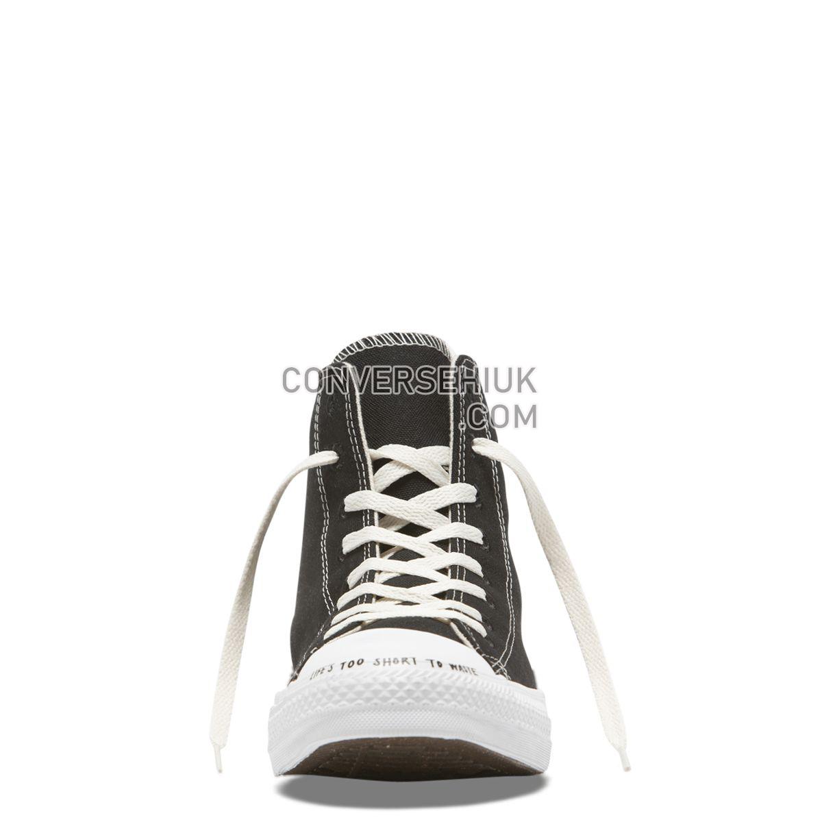 Converse Chuck Taylor All Star Renew Canvas High Top Black Black/Black/White 164919 Shoes