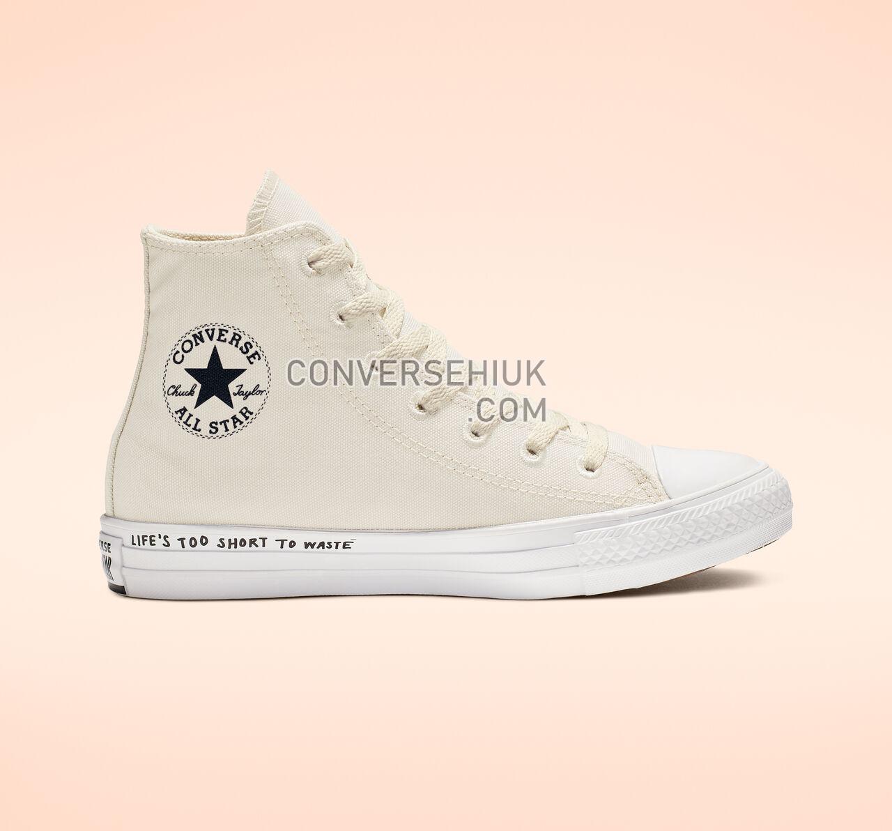 Converse Chuck Taylor All Star Renew Canvas High Top Pale Putty/Black/White 164917C Shoes