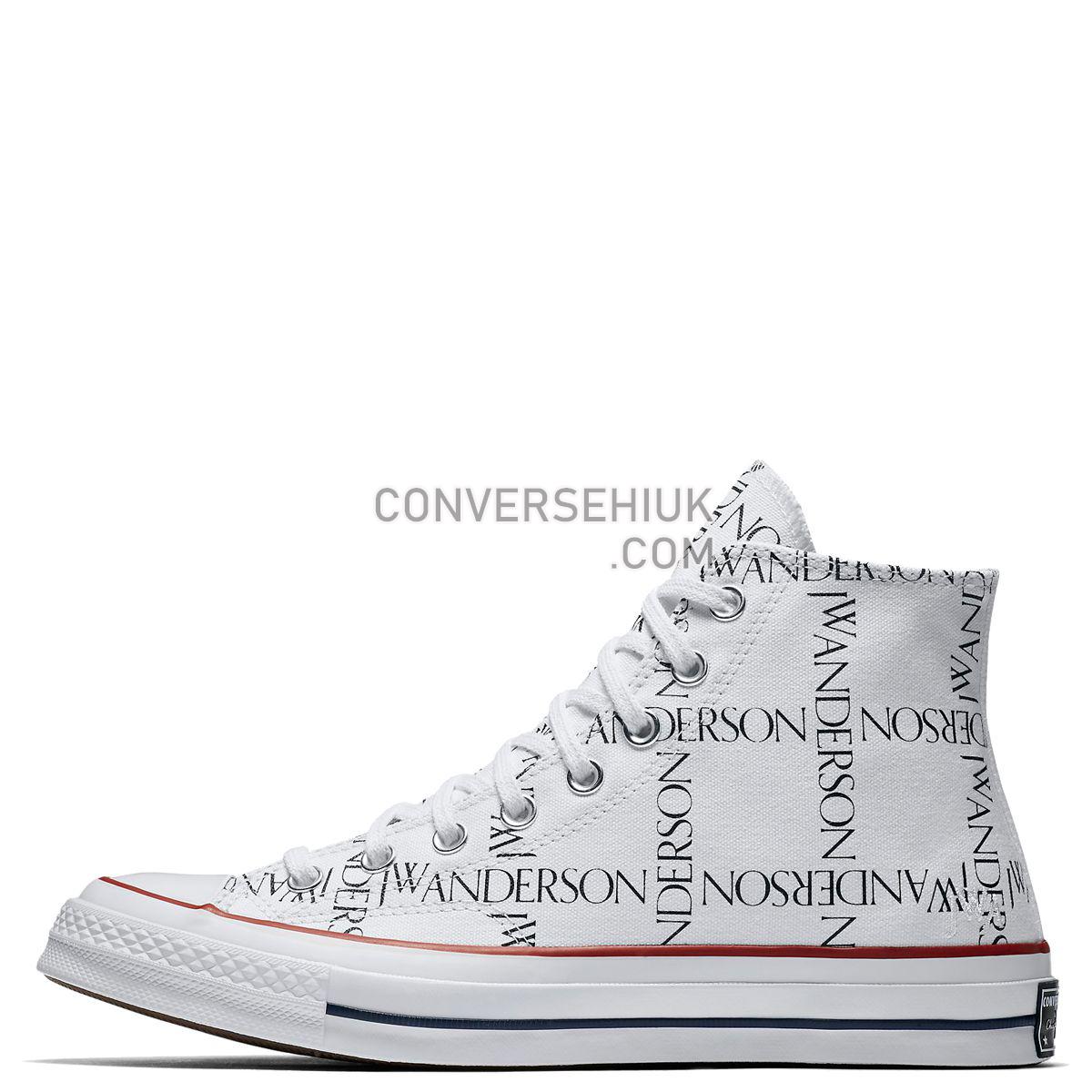 Converse X JW Anderson Chuck Taylor All Star 70 Grid High Top White White/Black/Insignia Red 160808 Shoes