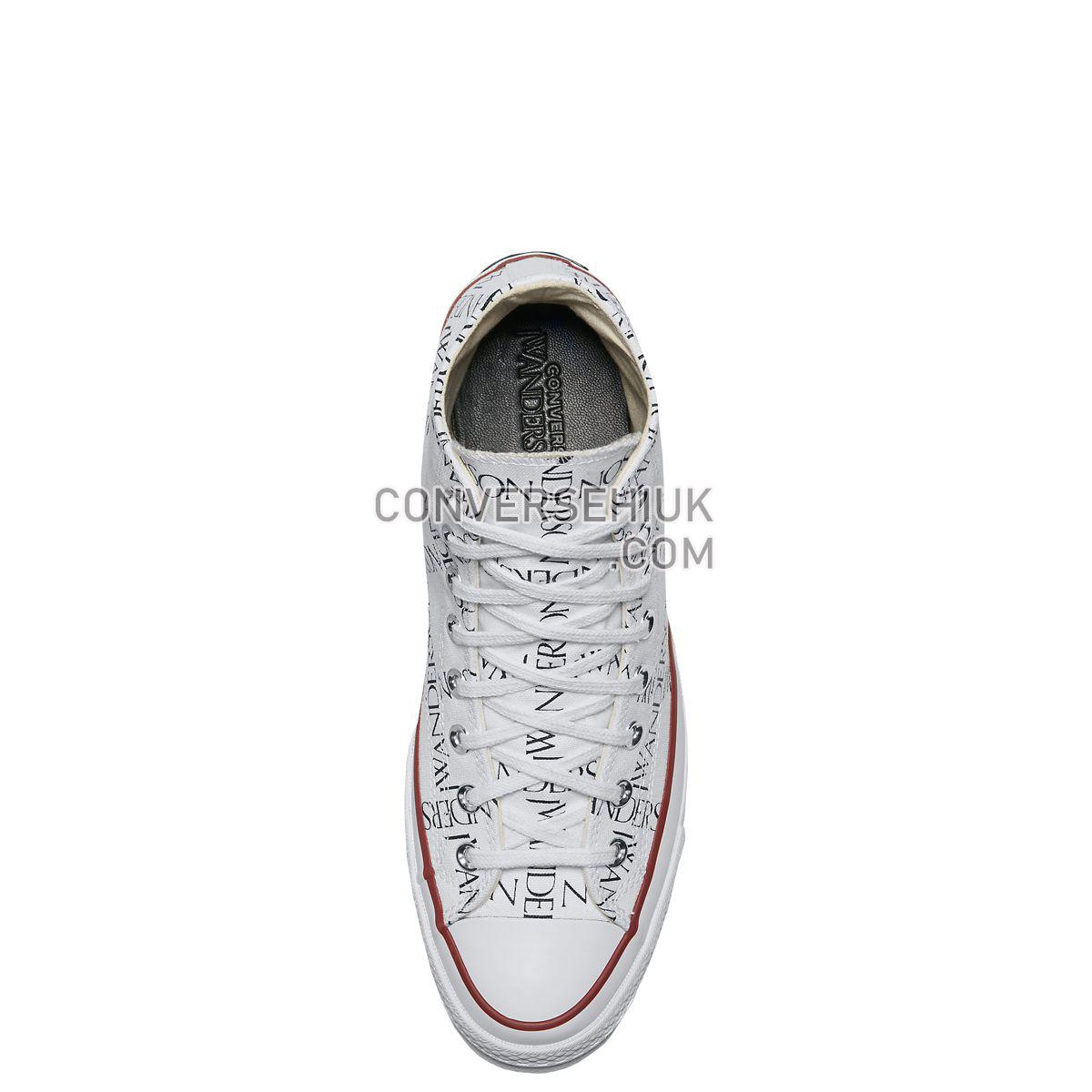 Converse X JW Anderson Chuck Taylor All Star 70 Grid High Top White White/Black/Insignia Red 160808 Shoes