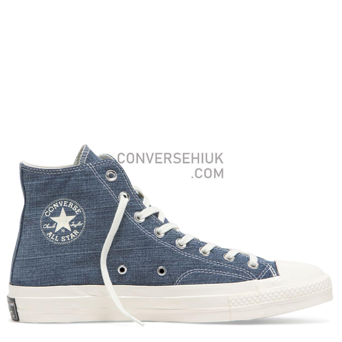 Converse Chuck Taylor All Star 70 Renew High Top Dark Denim Dark Denim/Egret/Egret 165647 Shoes