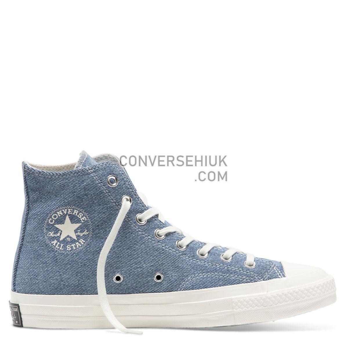 Converse Chuck Taylor All Star 70 Renew High Top Light Denim Light Denim/Egret/Egret 165648 Shoes