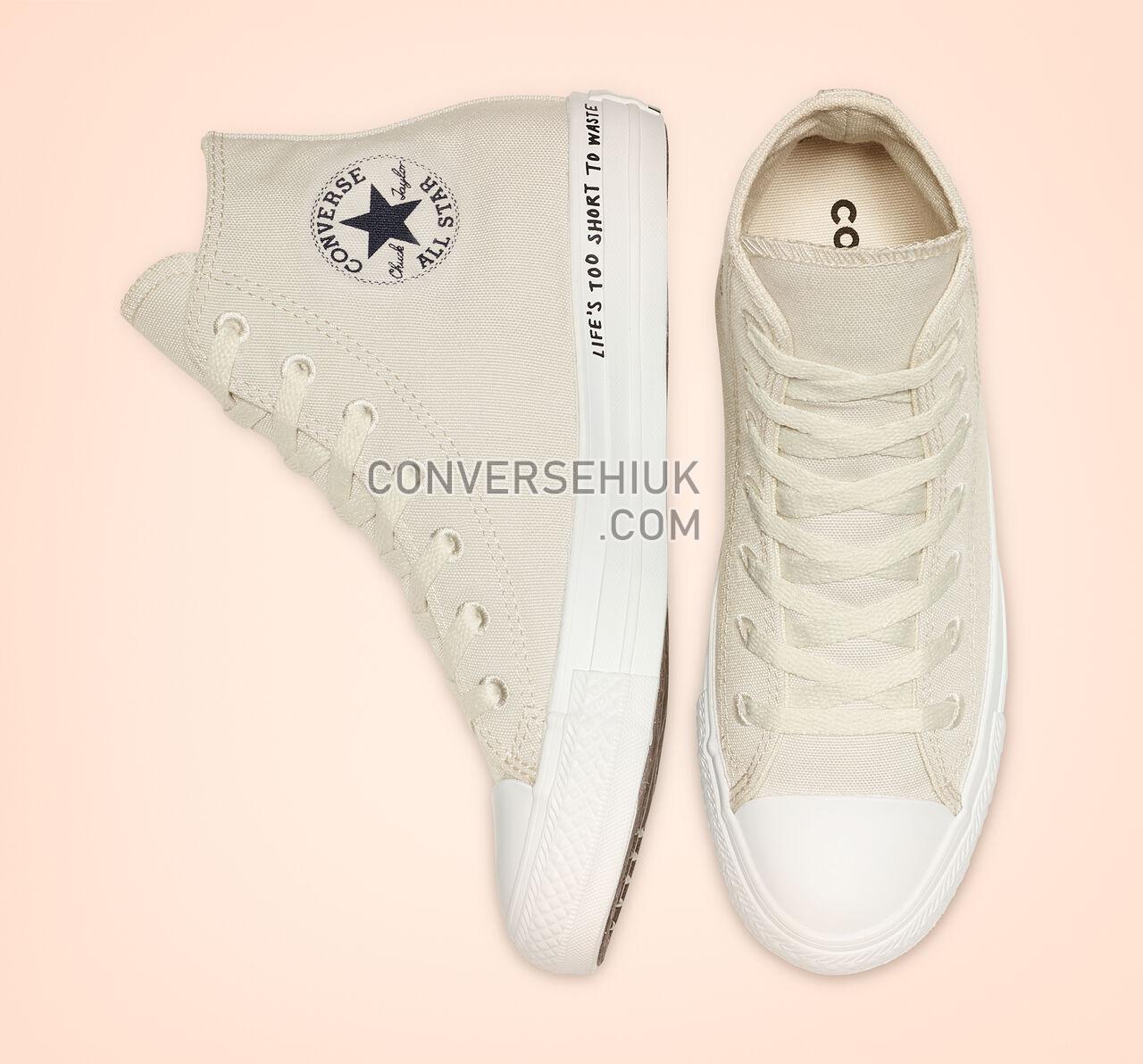 Converse Chuck Taylor All Star Renew Canvas High Top Pale Putty/Black/White 164917C Shoes