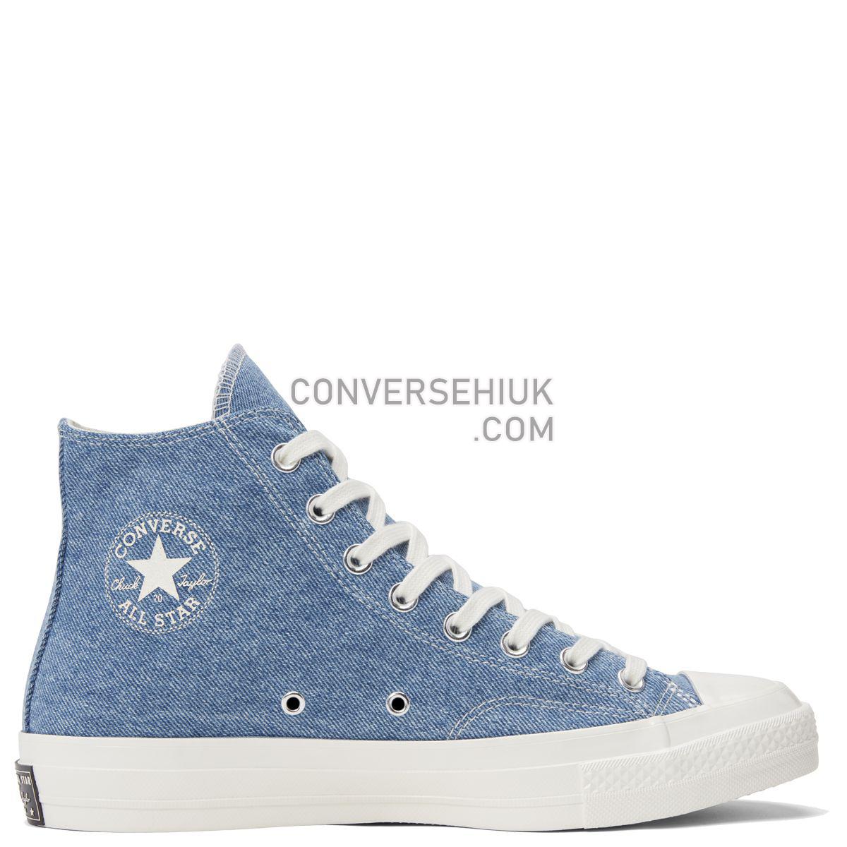 Converse Chuck Taylor All Star 70 Renew High Top Light Denim Light Denim/Egret/Egret 165648 Shoes