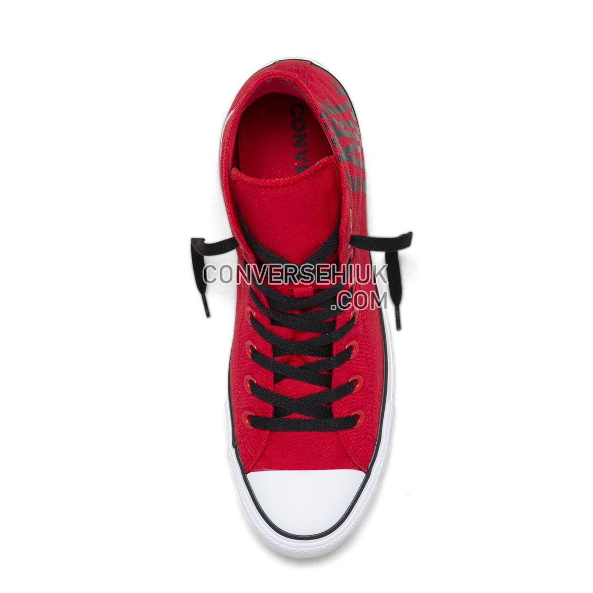 Converse Chuck Taylor All Star We Are Not Alone High Top Enamel Red Enamel Red/Black/White 165467 Shoes