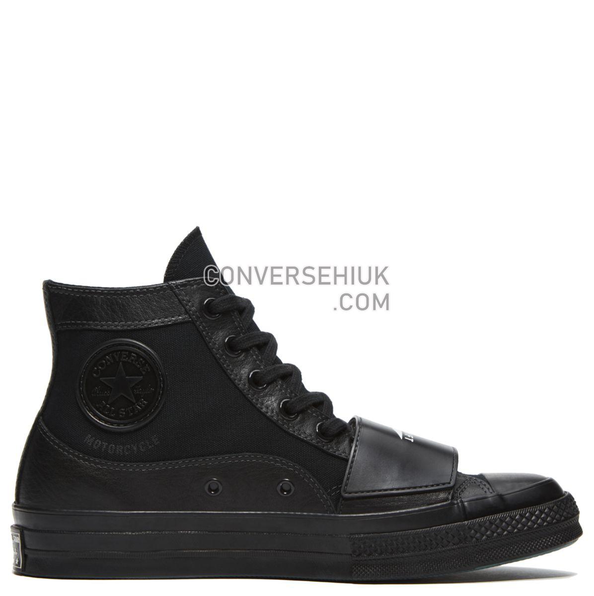 Converse X Neighborhood Chuck Taylor All Star 70 Moto High Top Black Black/Black/Black 165603 Shoes