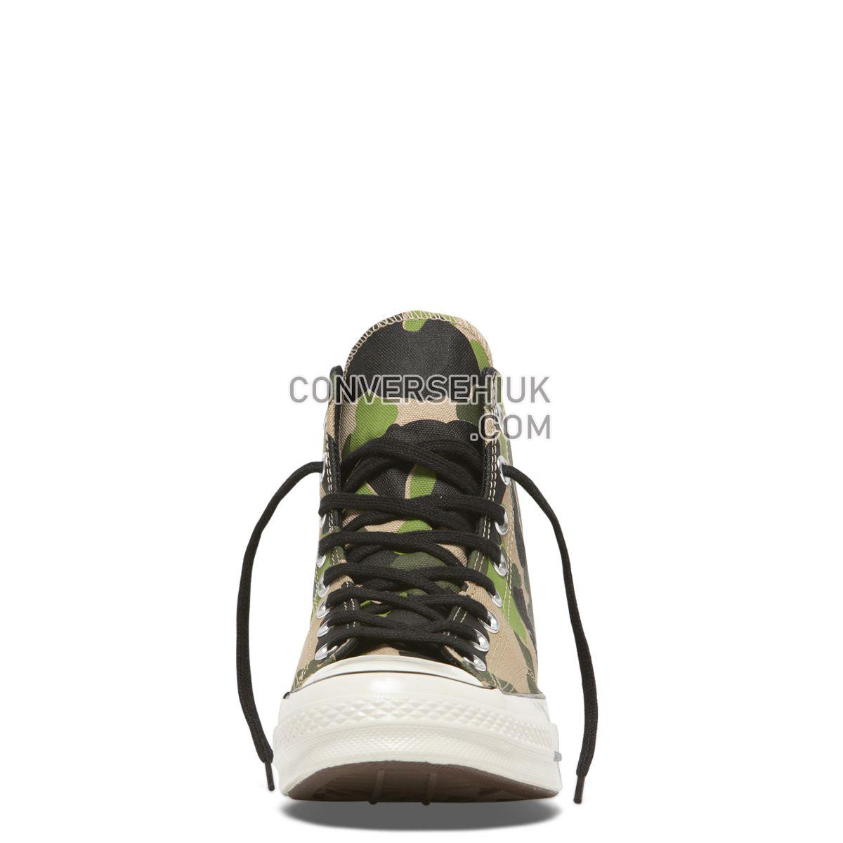 Converse Chuck Taylor All Star 70 Archive Print High Top Camo Candied Ginger/Piquant Green/Egret 163407 Shoes