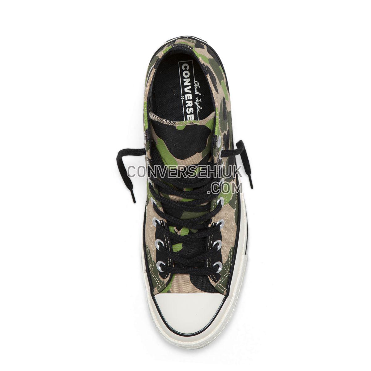 Converse Chuck Taylor All Star 70 Archive Print High Top Camo Candied Ginger/Piquant Green/Egret 163407 Shoes