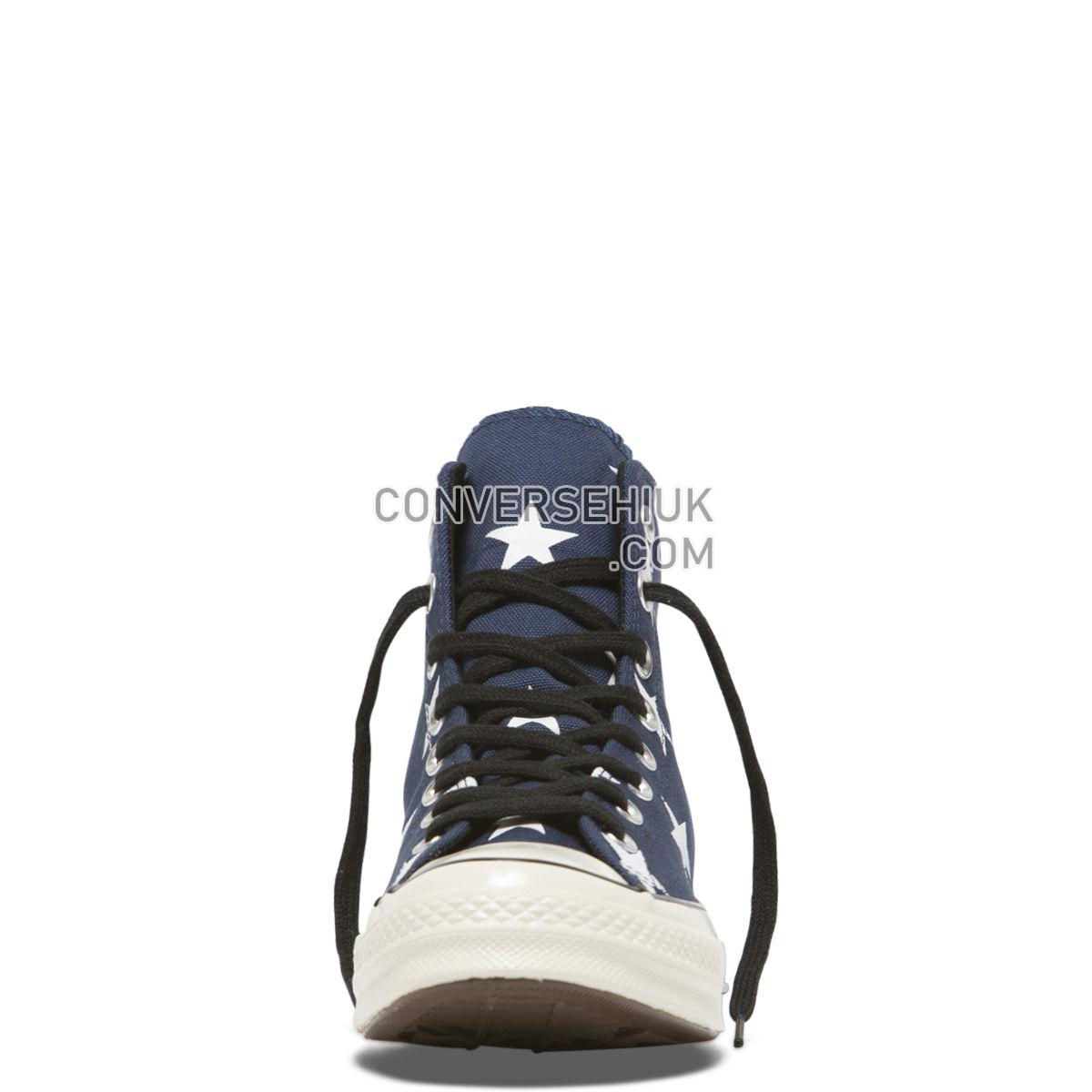 Converse Chuck Taylor All Star 70 Archive Print High Top Vintage Star Navy/White/Egret 163409 Shoes