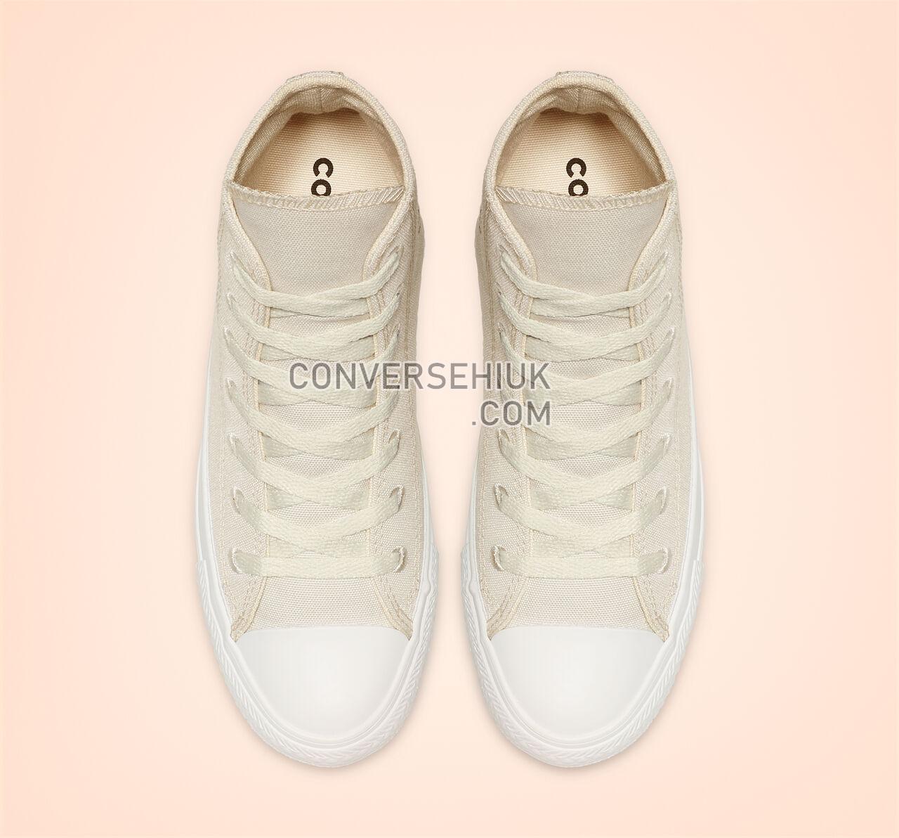 Converse Chuck Taylor All Star Renew Canvas High Top Pale Putty/Black/White 164917C Shoes