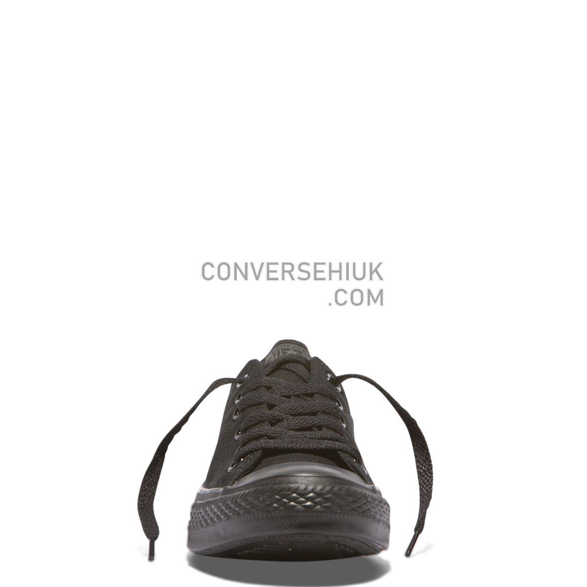 Converse Chuck Taylor All Star Classic Colour Low Top Black Mono Black Mono 15039 Shoes