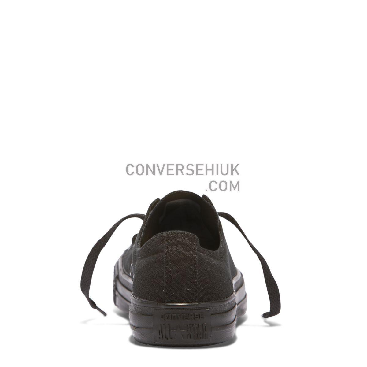 Converse Chuck Taylor All Star Classic Colour Low Top Black Mono Black Mono 15039 Shoes