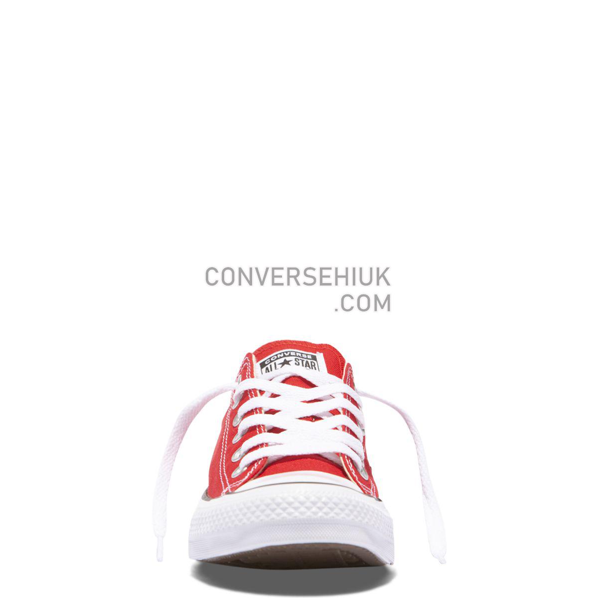 Converse Chuck Taylor All Star Classic Colour Low Top Red Red 19696 Shoes