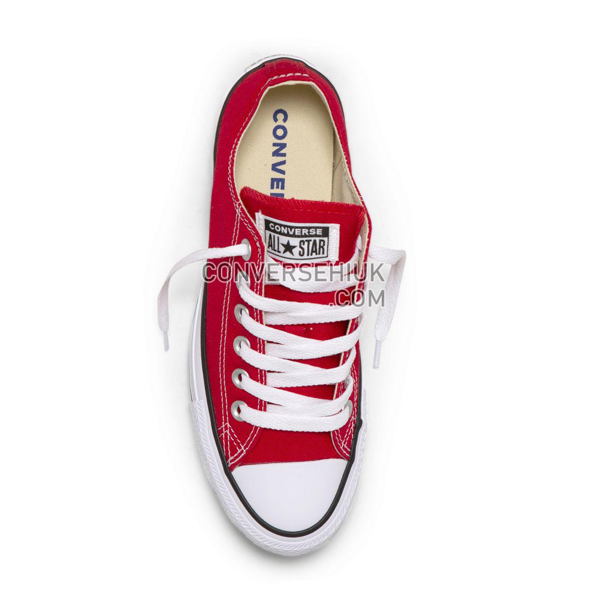 Converse Chuck Taylor All Star Classic Colour Low Top Red Red 19696 Shoes