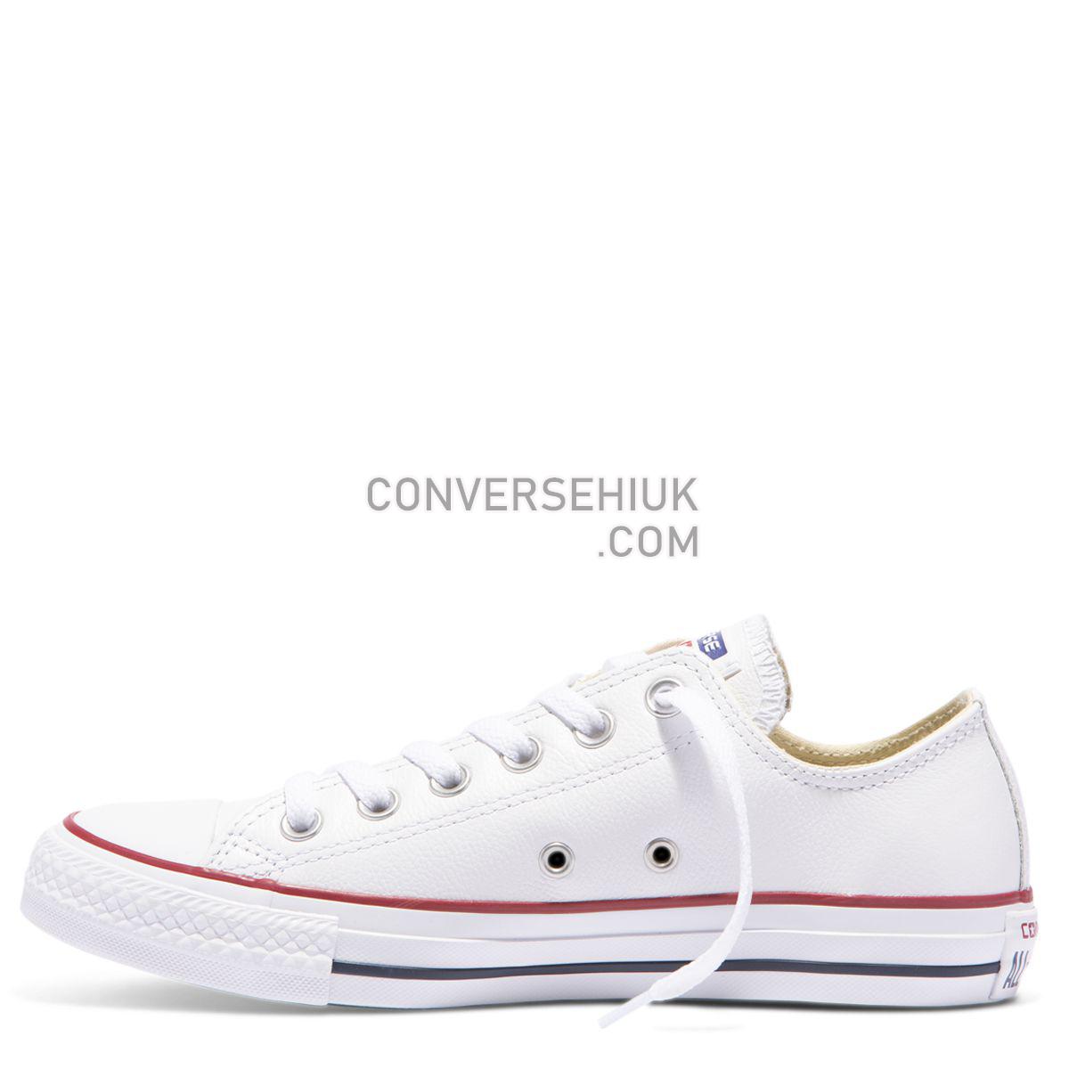 Converse Chuck Taylor All Star Leather Low Top White White 132173 Shoes