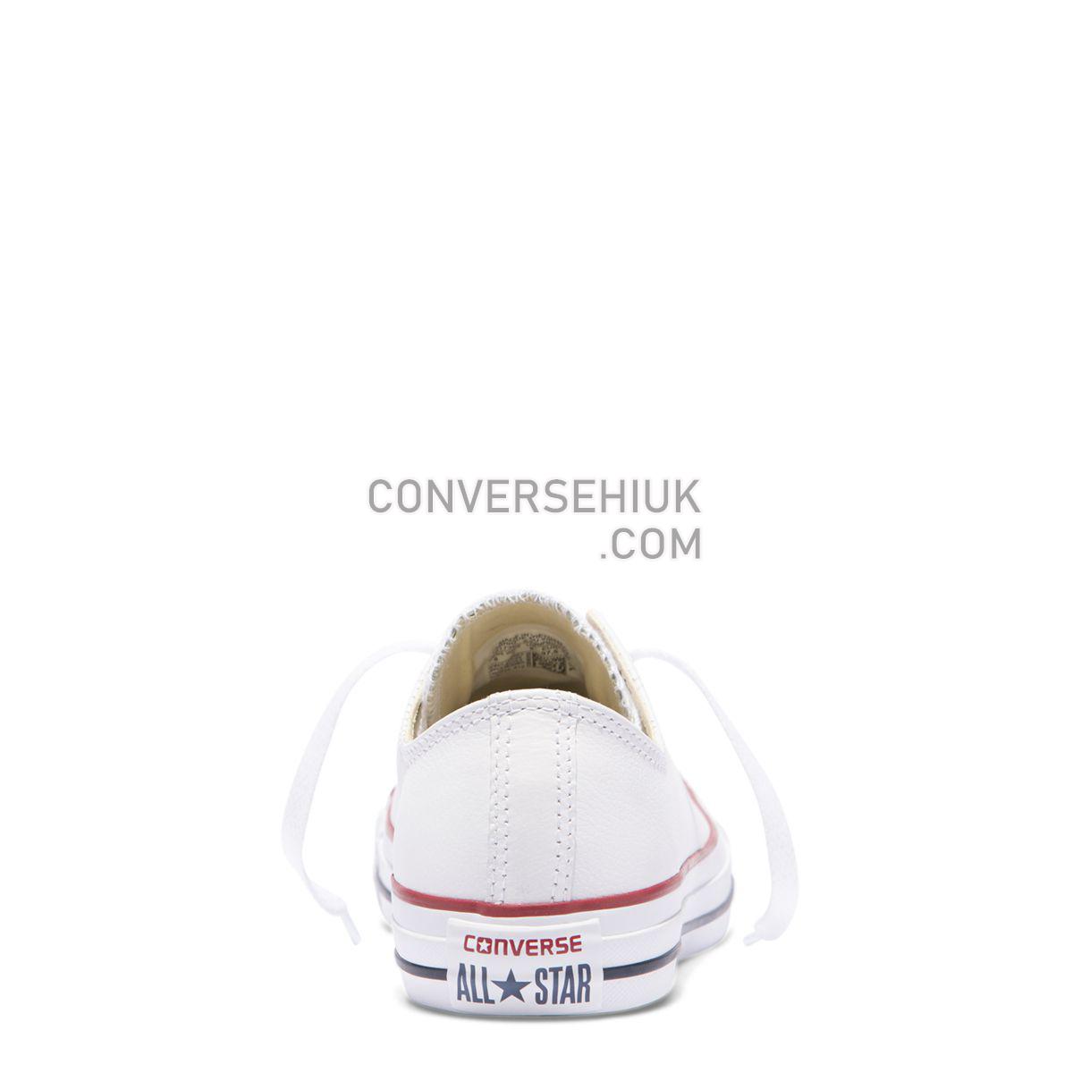 Converse Chuck Taylor All Star Leather Low Top White White 132173 Shoes