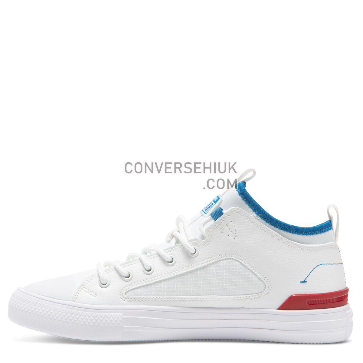 Converse Chuck Taylor All Star Ultra Shoot For The Moon Low Top White White/Enamel Red/Imperial Blue 165345 Shoes