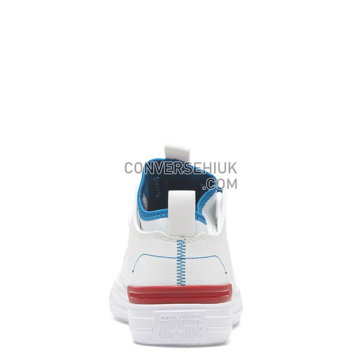 Converse Chuck Taylor All Star Ultra Shoot For The Moon Low Top White White/Enamel Red/Imperial Blue 165345 Shoes