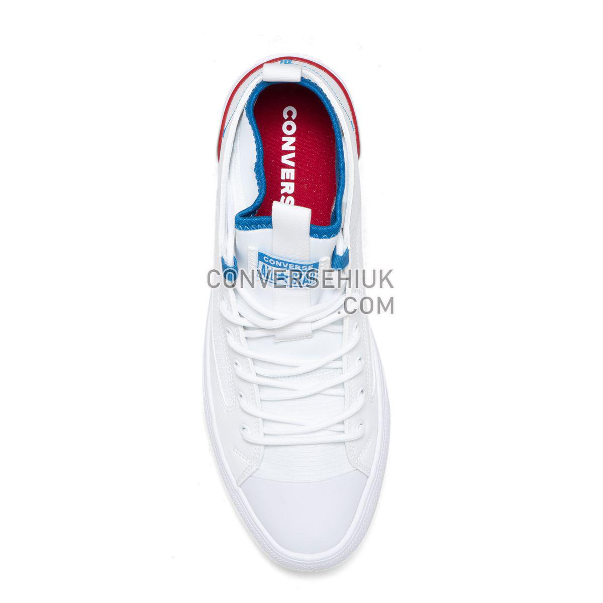 Converse Chuck Taylor All Star Ultra Shoot For The Moon Low Top White White/Enamel Red/Imperial Blue 165345 Shoes