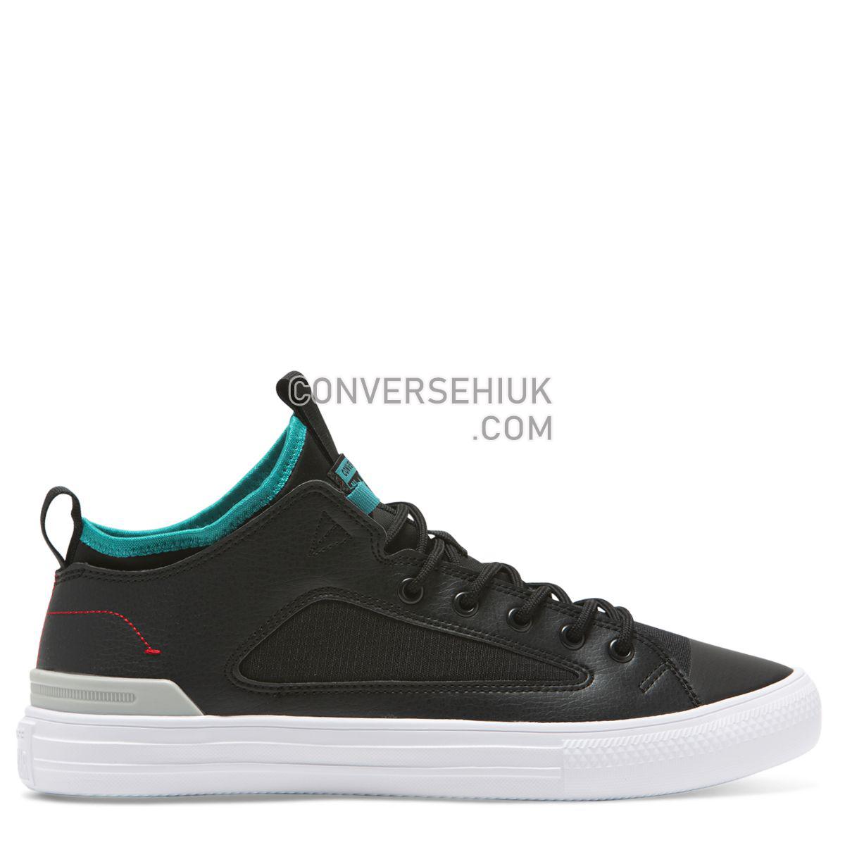 Converse Chuck Taylor All Star Ultra Shoot For The Moon Low Top Black Black/White/Turbo Green 165343 Shoes