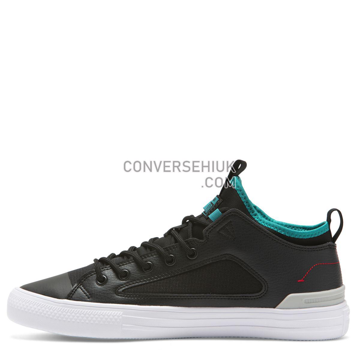 Converse Chuck Taylor All Star Ultra Shoot For The Moon Low Top Black Black/White/Turbo Green 165343 Shoes