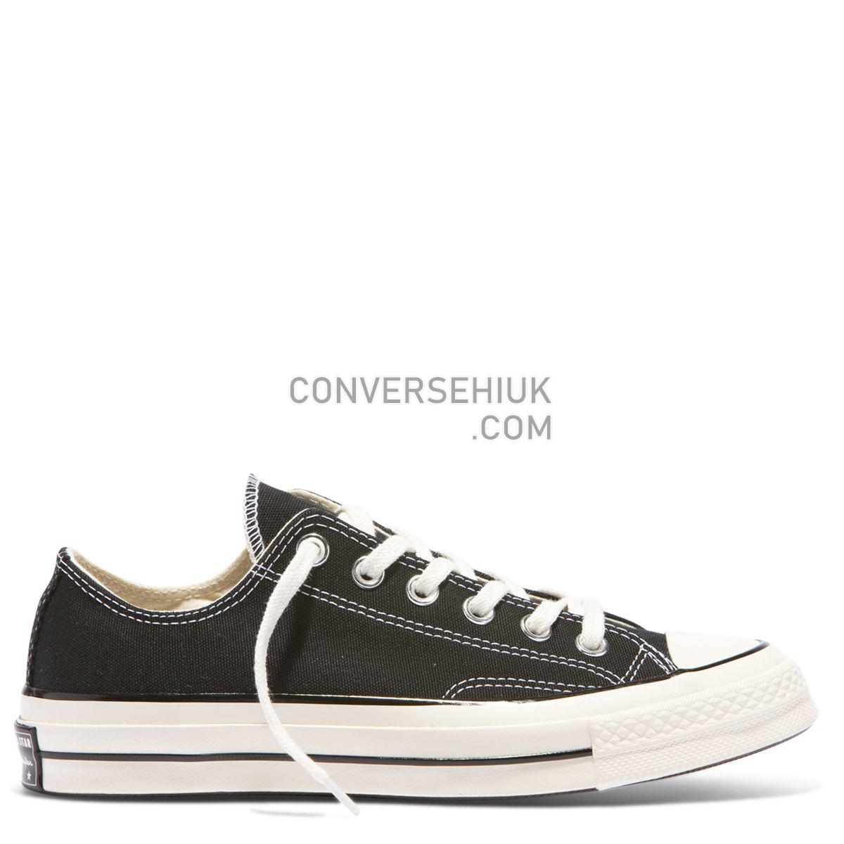 Converse Chuck Taylor All Star 70 Low Top Black Black/Black/Egret 162058 Shoes