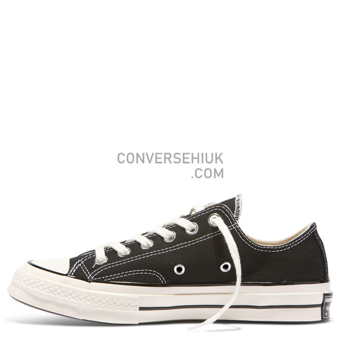 Converse Chuck Taylor All Star 70 Low Top Black Black/Black/Egret 162058 Shoes