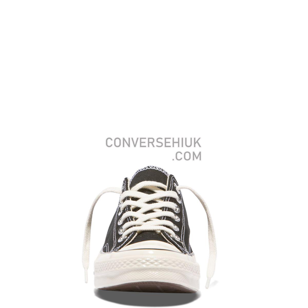 Converse Chuck Taylor All Star 70 Low Top Black Black/Black/Egret 162058 Shoes