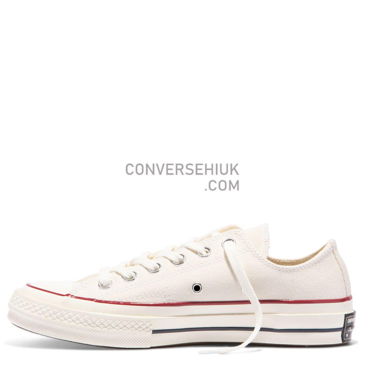 Converse Chuck Taylor All Star 70 Low Top Parchment Parchment/Garnet/Egret 162062 Shoes