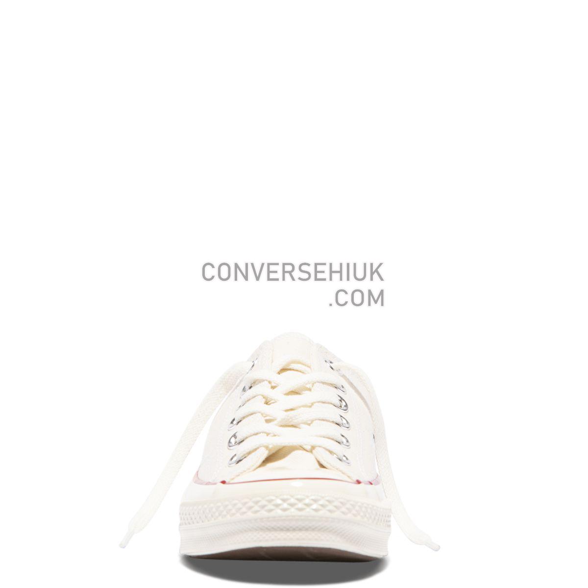 Converse Chuck Taylor All Star 70 Low Top Parchment Parchment/Garnet/Egret 162062 Shoes