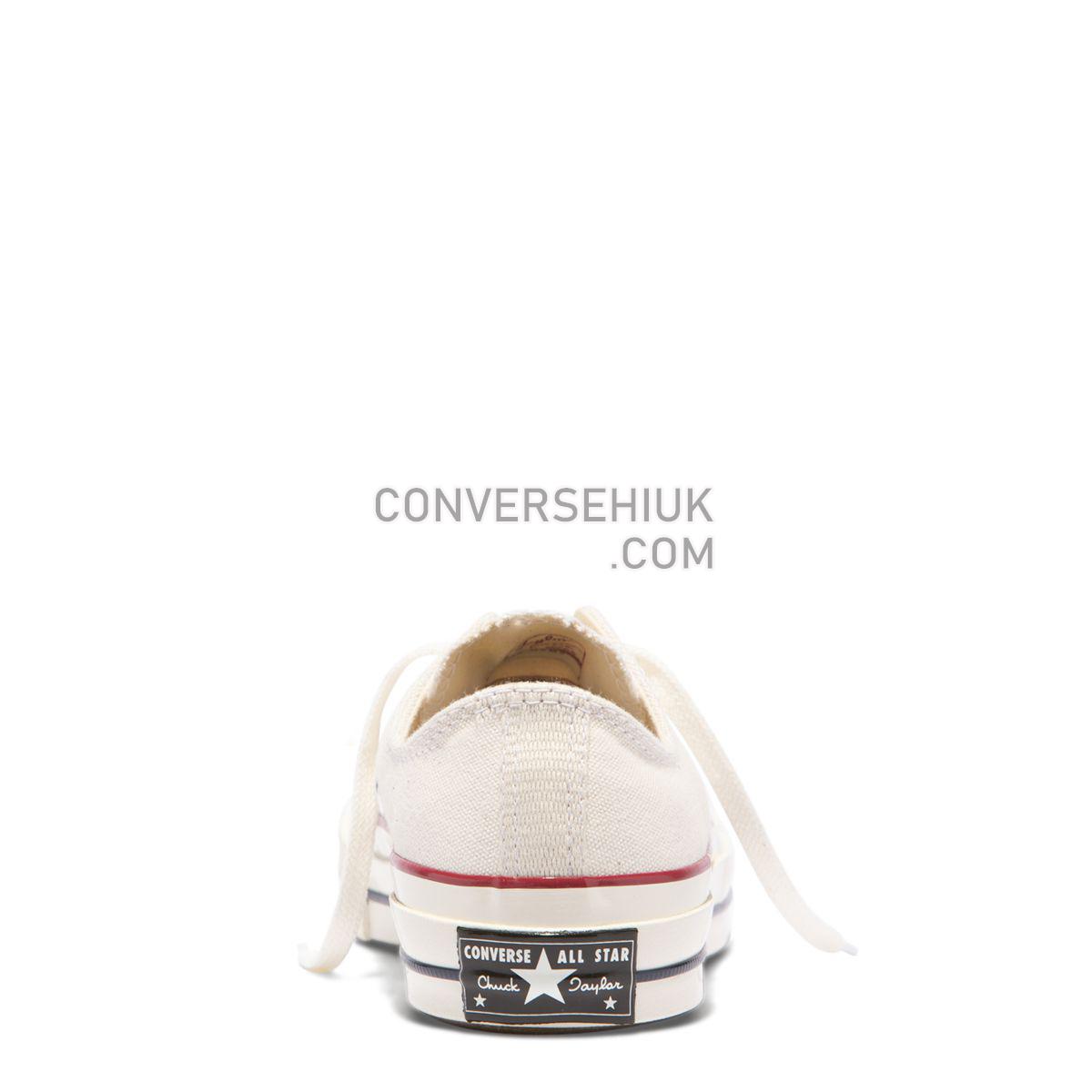 Converse Chuck Taylor All Star 70 Low Top Parchment Parchment/Garnet/Egret 162062 Shoes