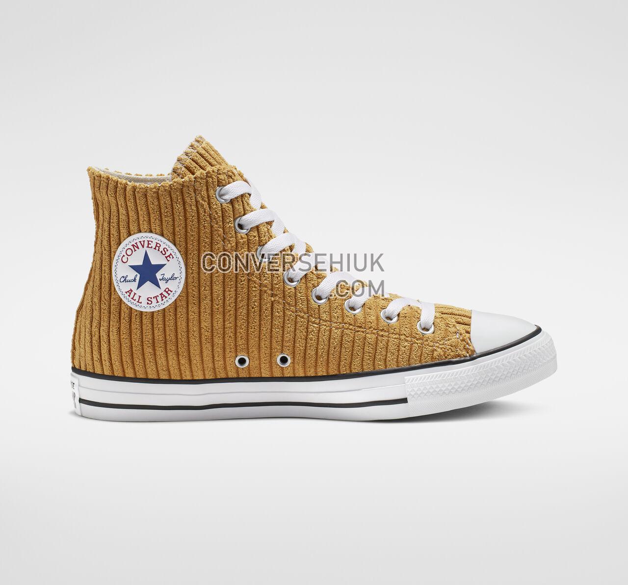 Converse Chuck Taylor All Star Wide Wale Cord High Top Wheat/White/Black 165147F Shoes