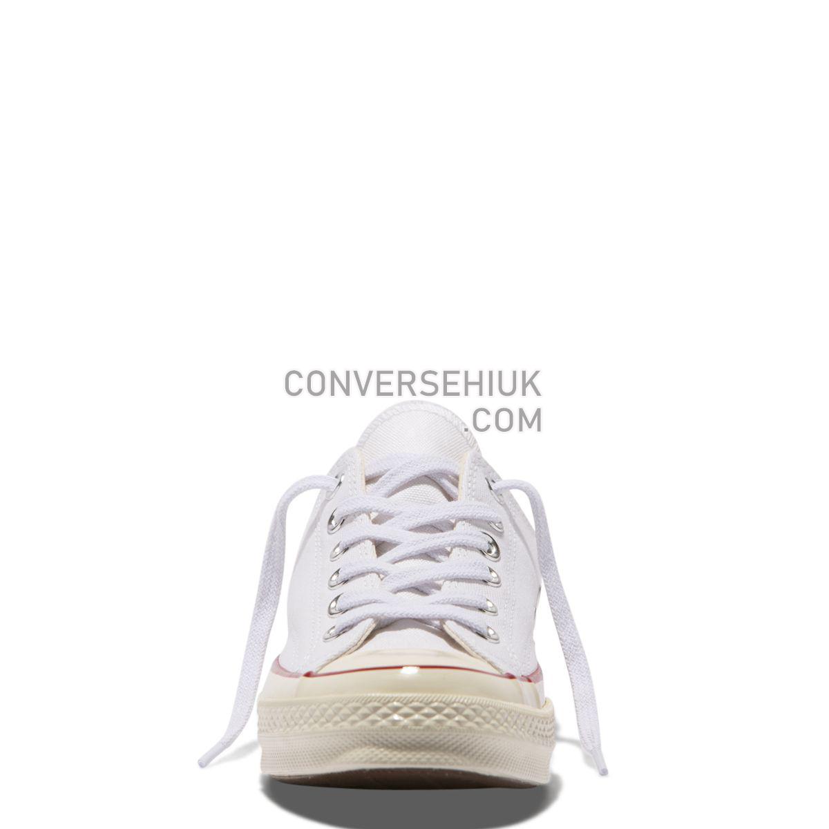 Converse Chuck Taylor All Star 70 Low Top White White/Garnet/Egret 162065 Shoes