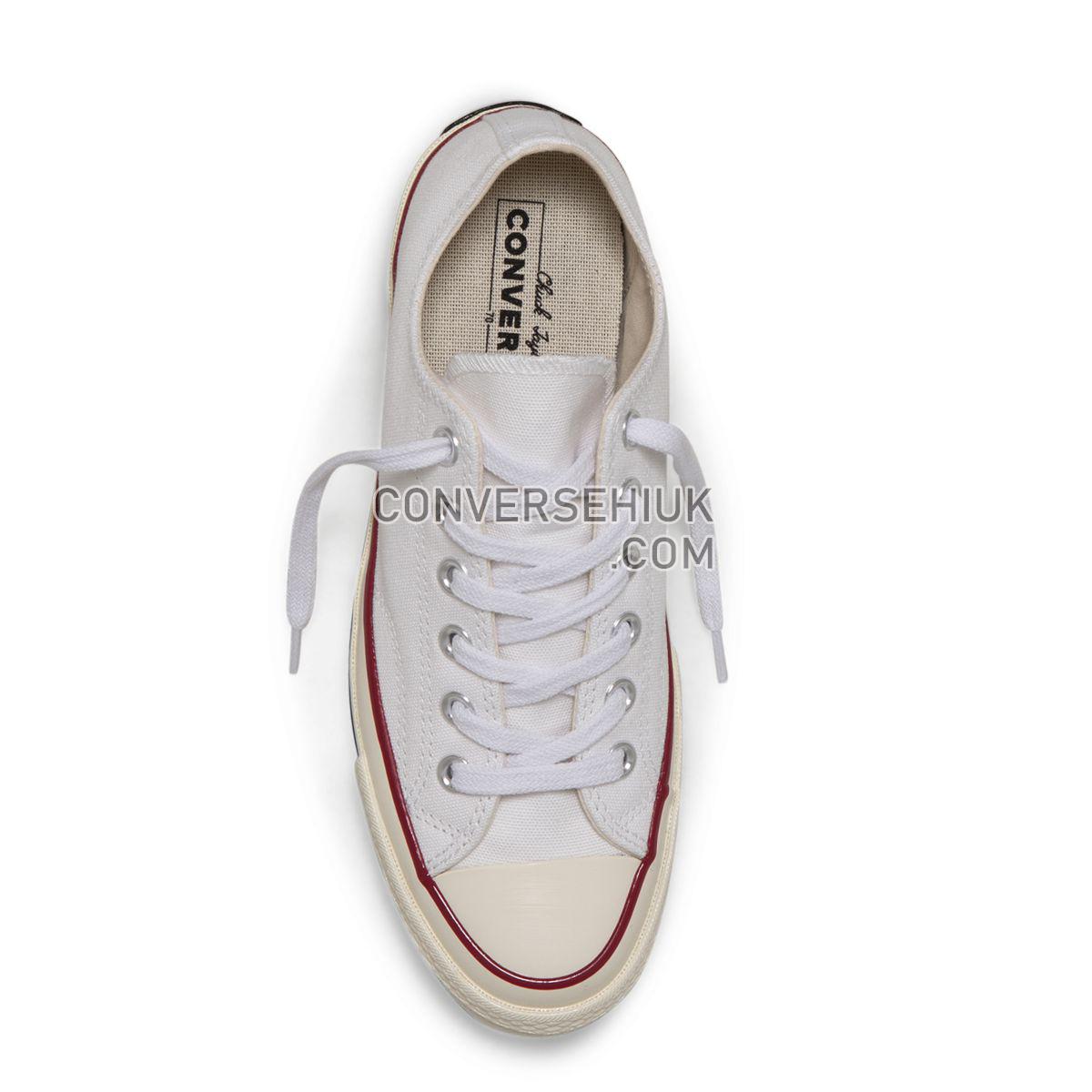 Converse Chuck Taylor All Star 70 Low Top White White/Garnet/Egret 162065 Shoes