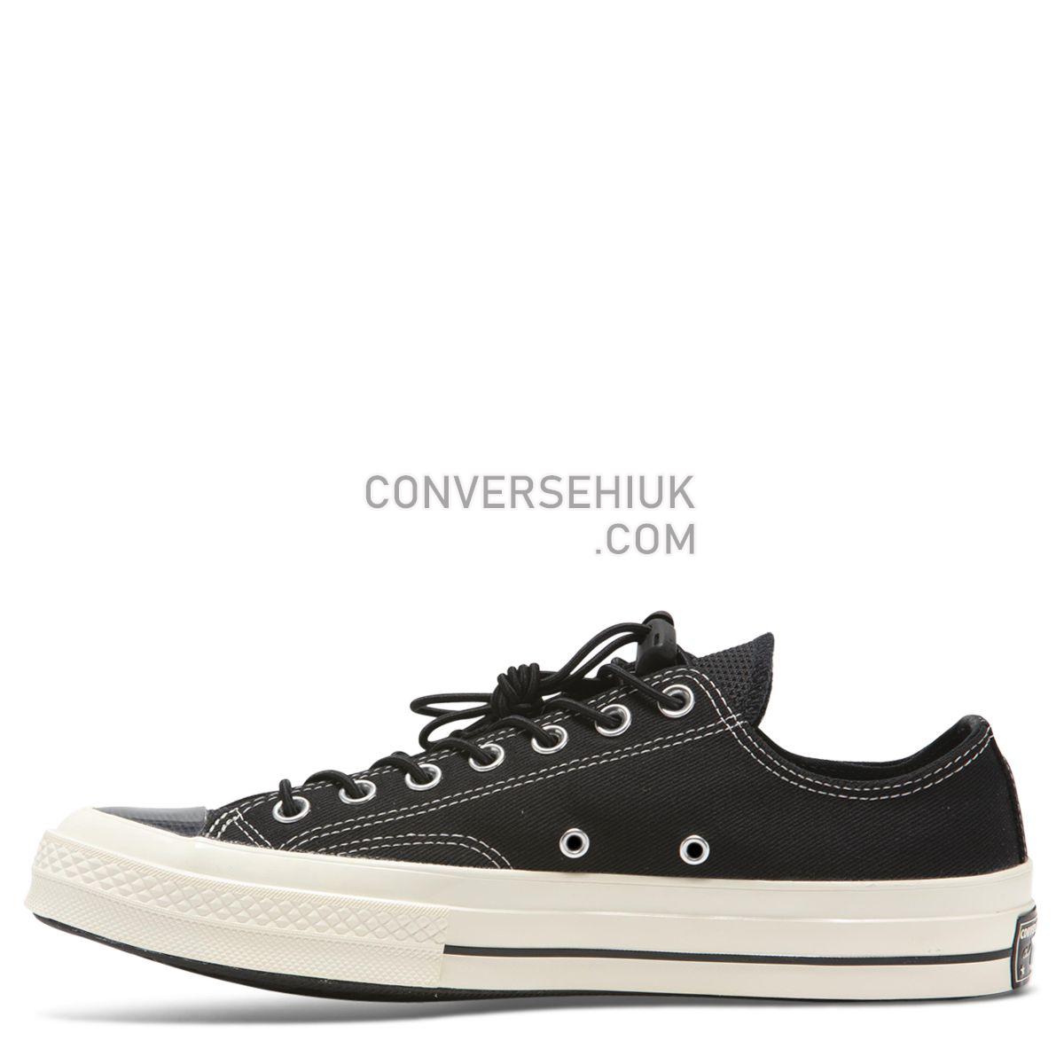 Converse Chuck Taylor All Star 70 Space Racer Low Top Black Black/Black/Egret 165471 Shoes