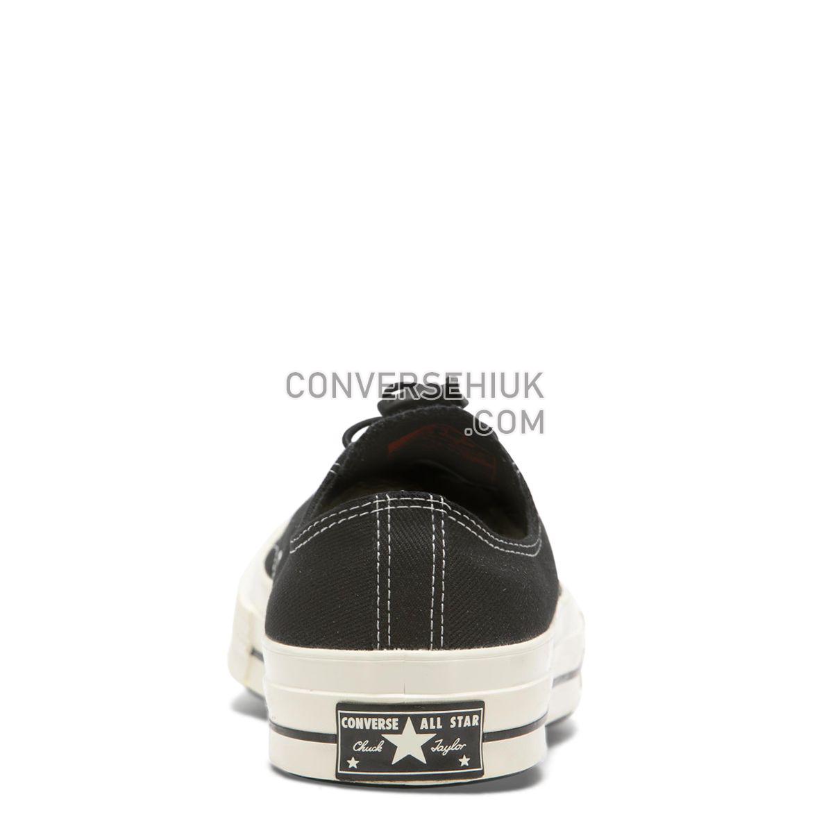 Converse Chuck Taylor All Star 70 Space Racer Low Top Black Black/Black/Egret 165471 Shoes