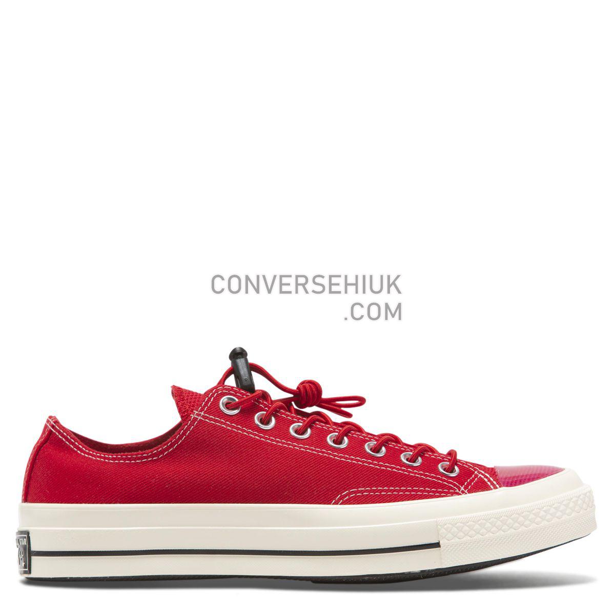 Converse Chuck Taylor All Star 70 Space Racer Low Top Enamel Red Enamel Red/Black/Egret 165469 Shoes