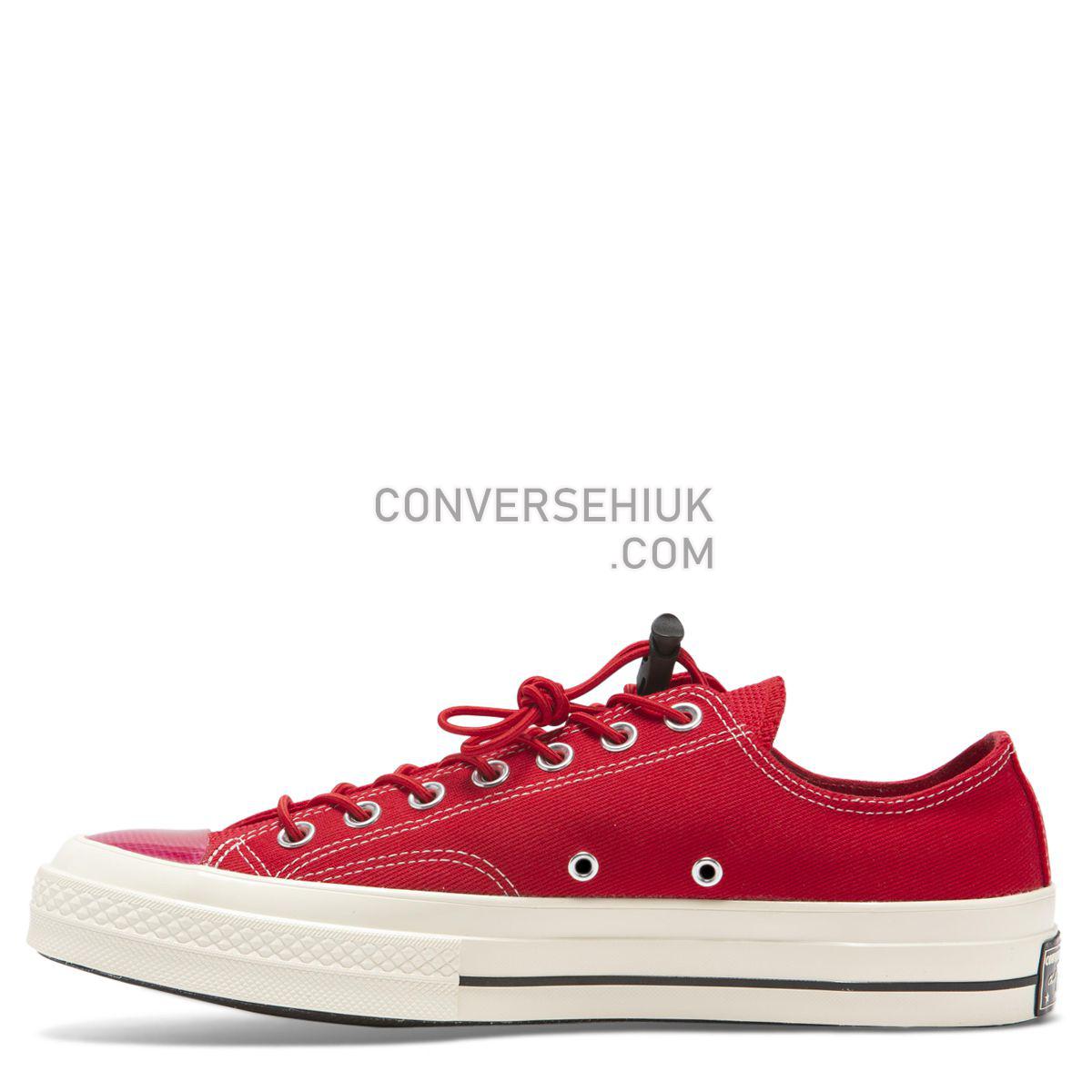 Converse Chuck Taylor All Star 70 Space Racer Low Top Enamel Red Enamel Red/Black/Egret 165469 Shoes