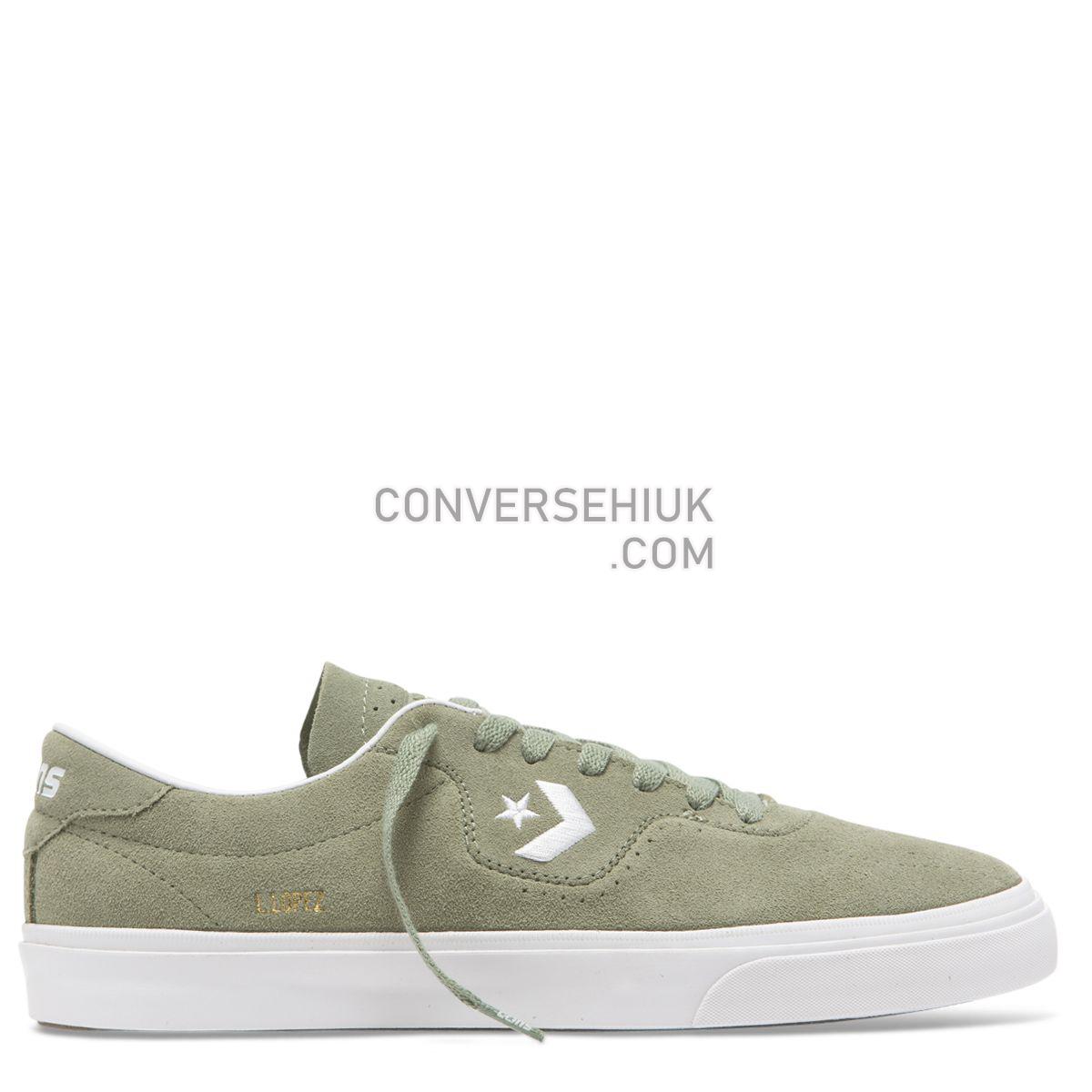 Converse CONS Louie Lopez Pro Classic Suede Low Top Jade Stone Jade Stone/White/White 165271 Shoes