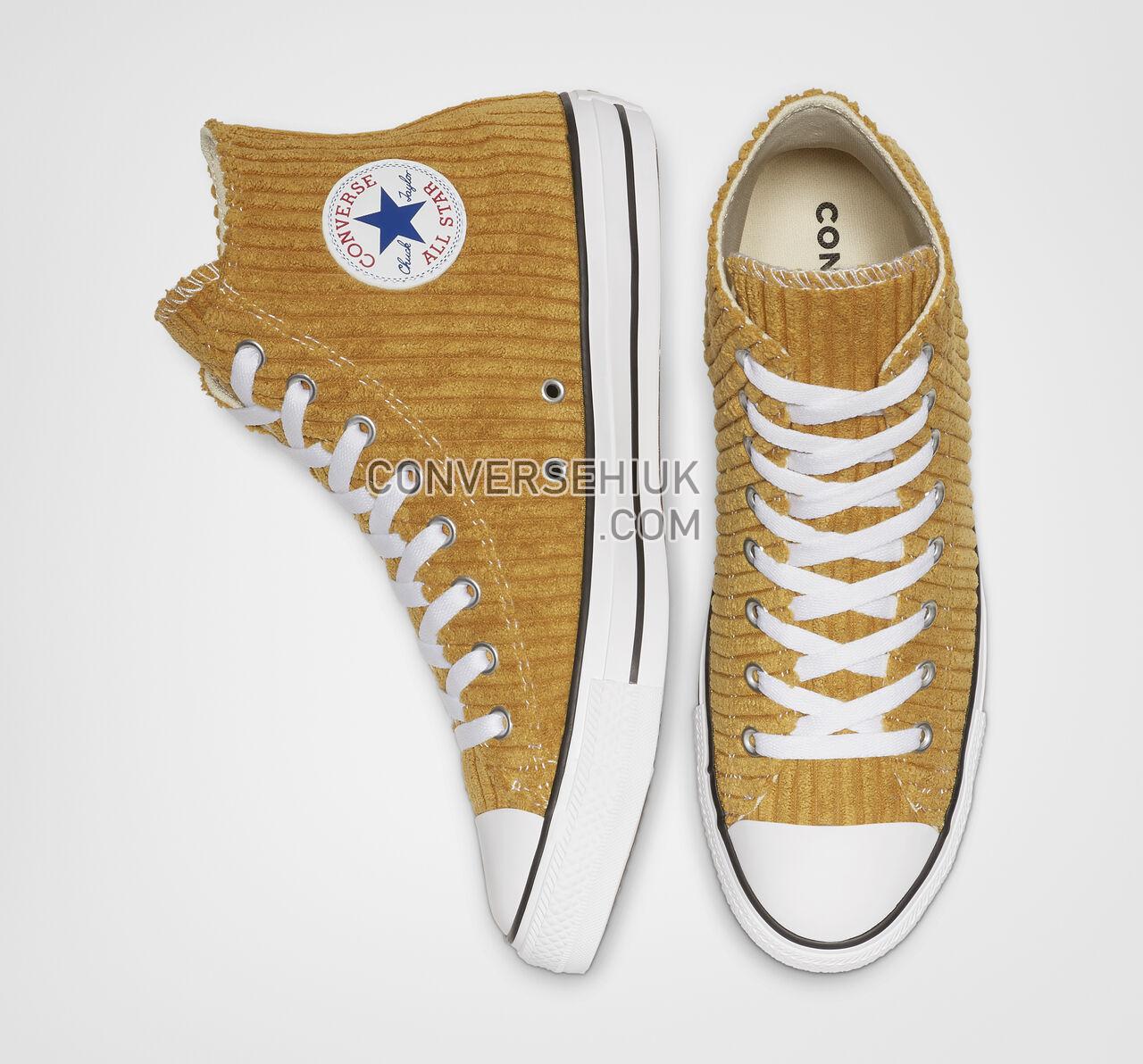 Converse Chuck Taylor All Star Wide Wale Cord High Top Wheat/White/Black 165147F Shoes