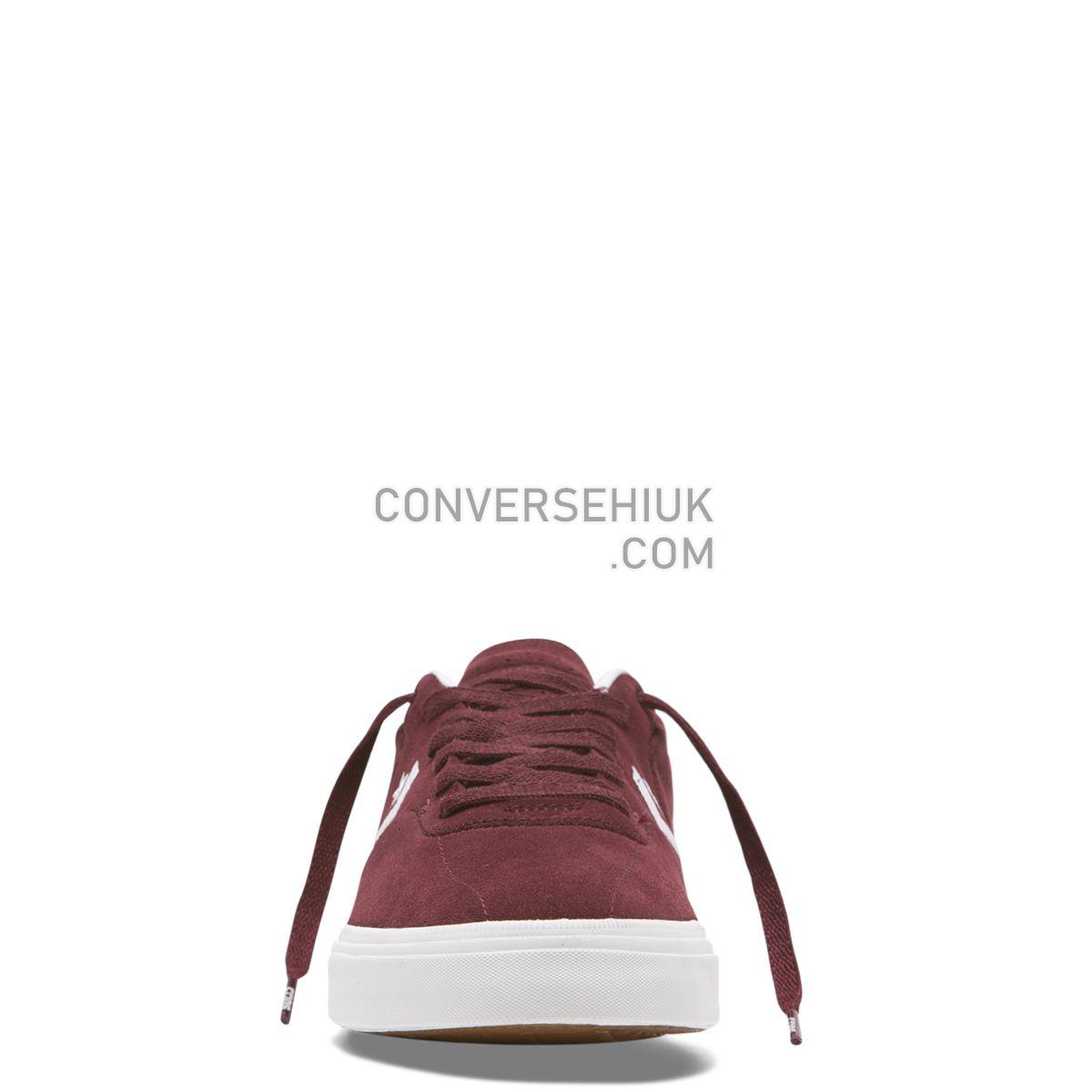 Converse CONS Louie Lopez Pro Classic Suede Low Top Dark Burgundy Dark Burgundy/White/Gum 165272 Shoes