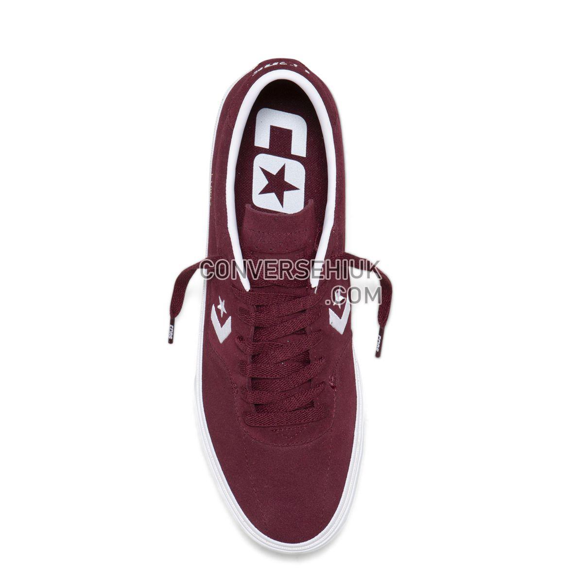 Converse CONS Louie Lopez Pro Classic Suede Low Top Dark Burgundy Dark Burgundy/White/Gum 165272 Shoes